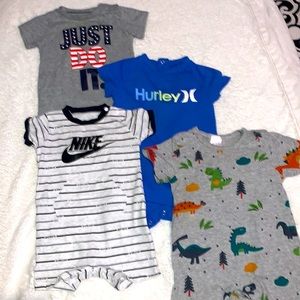 Boys one piece jumper Nike and Hurley